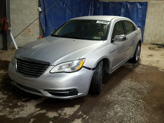 1C3CCBCB4CN293278 - 2012 CHRYSLER 200 LIMITE SILVER photo 2