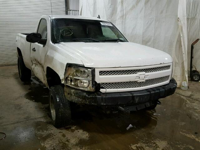 1GCEK14J38E125212 - 2008 CHEVROLET SILVERADO WHITE photo 1