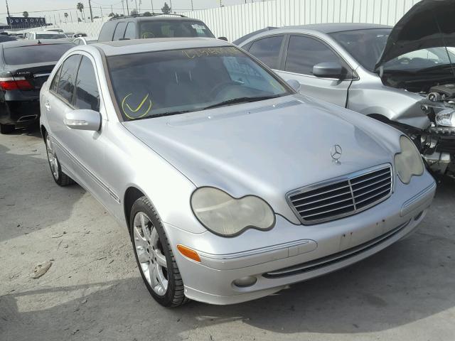 WDBRF40J53A484069 - 2003 MERCEDES-BENZ C 230K SPO SILVER photo 1