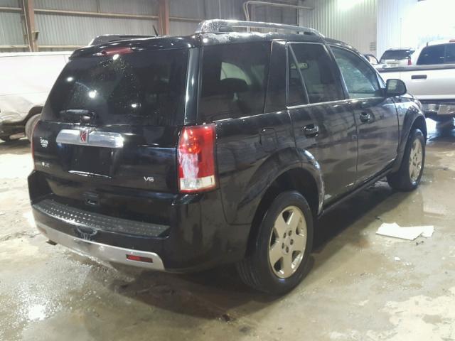 5GZCZ53407S802169 - 2007 SATURN VUE BLACK photo 4