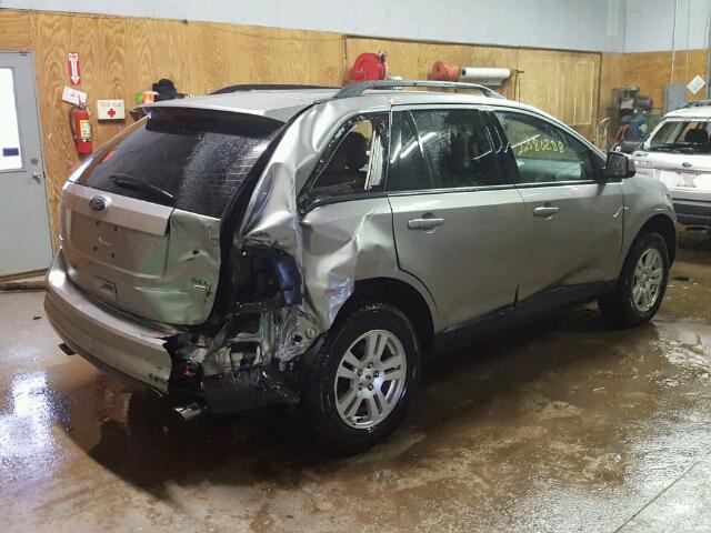 2FMDK48C08BB22476 - 2008 FORD EDGE SEL SILVER photo 4