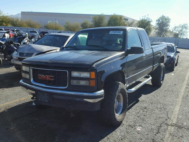 2GDEK19R8W1516929 - 1998 GMC SIERRA K15 BLACK photo 2