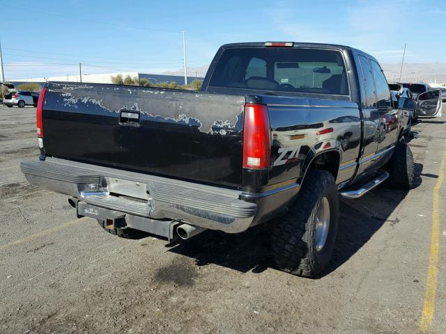 2GDEK19R8W1516929 - 1998 GMC SIERRA K15 BLACK photo 4