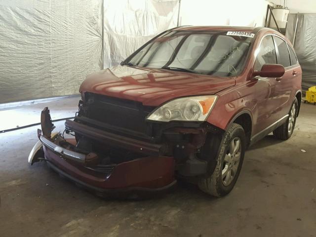 JHLRE387X7C023227 - 2007 HONDA CR-V EXL MAROON photo 2