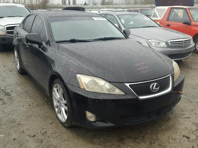 JTHBK262565017149 - 2006 LEXUS IS 250 BLACK photo 1