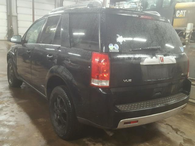 5GZCZ53456S858820 - 2006 SATURN VUE BLACK photo 3