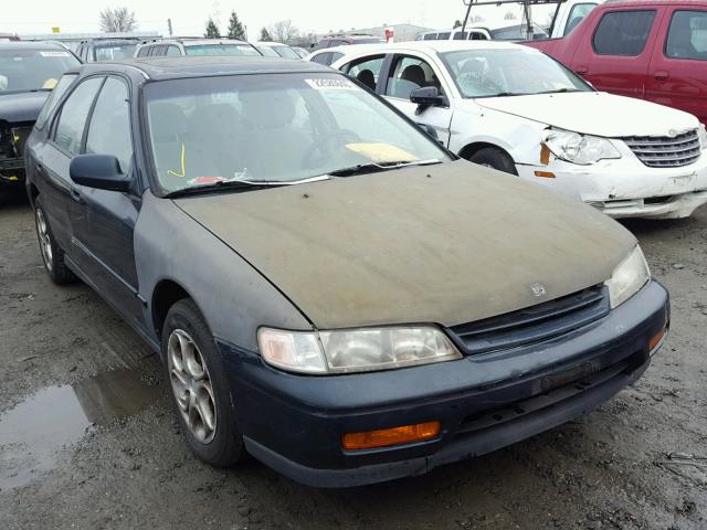 1HGCE1896RA003906 - 1994 HONDA ACCORD EX GREEN photo 1