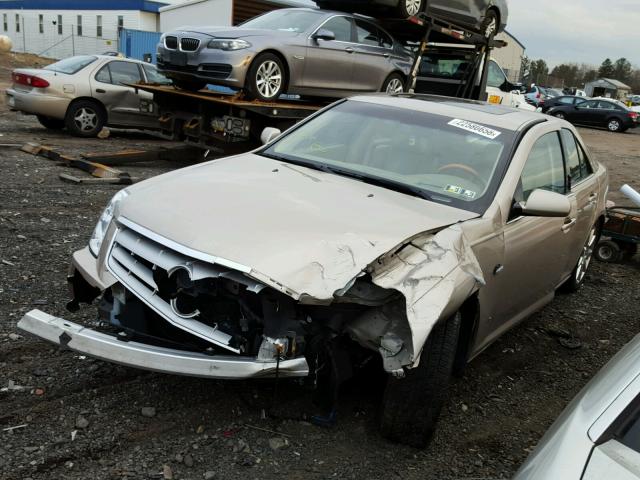 1G6DC67A960142322 - 2006 CADILLAC STS BEIGE photo 2