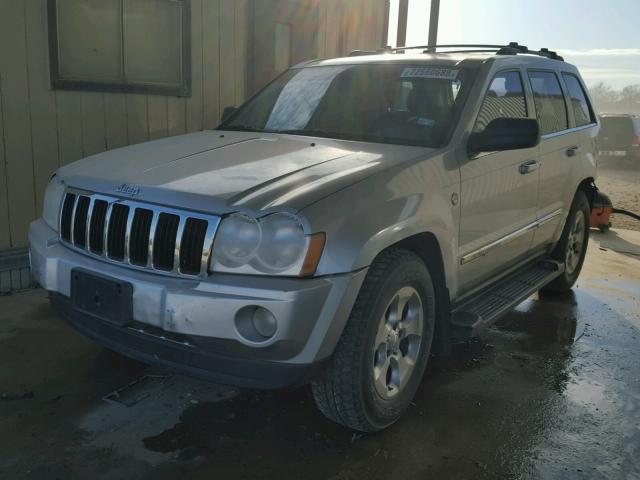 1J4HR58N25C628941 - 2005 JEEP GRAND CHER SILVER photo 2