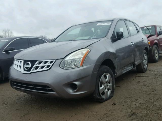 JN8AS5MT6BW175518 - 2011 NISSAN ROGUE S CHARCOAL photo 2