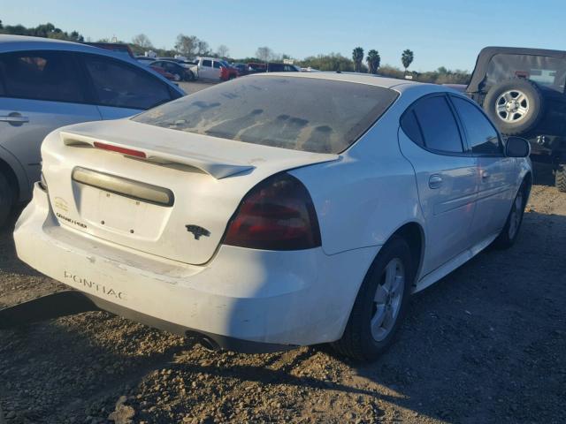 2G2WP552561100187 - 2006 PONTIAC GRAND PRIX WHITE photo 4