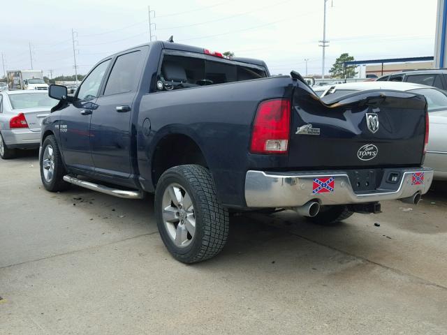 1C6RR6LT3ES172564 - 2014 RAM 1500 SLT BLUE photo 3