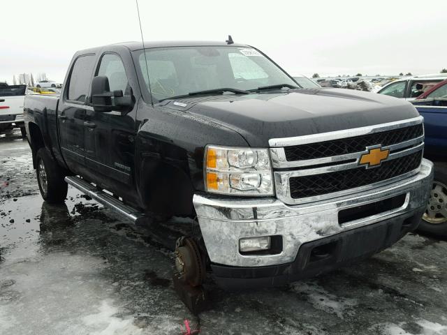 1GC1KXC81BF229649 - 2011 CHEVROLET SILVERADO BLACK photo 1