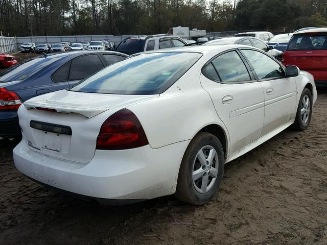 2G2WP552971162631 - 2007 PONTIAC GRAND PRIX WHITE photo 4