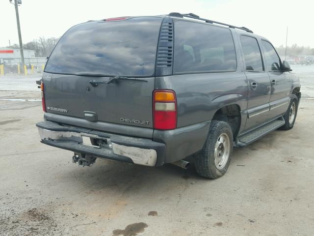 3GNFK16T1YG154680 - 2000 CHEVROLET SUBURBAN K GRAY photo 4