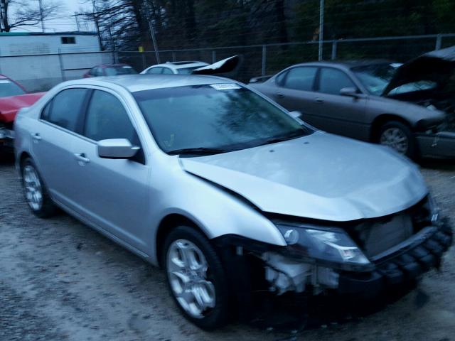 3FAHP0HA4BR293857 - 2011 FORD FUSION SE SILVER photo 1