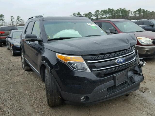 1FMHK7F8XCGA51953 - 2012 FORD EXPLORER L BLACK photo 1