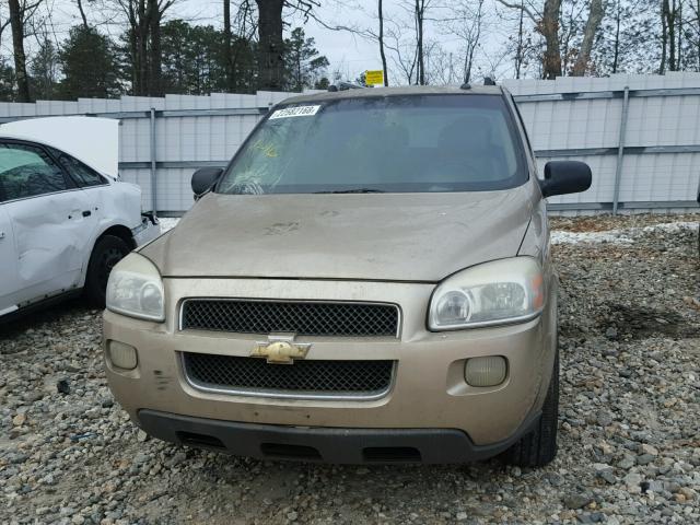 1GNDV33L26D163090 - 2006 CHEVROLET UPLANDER L GOLD photo 9