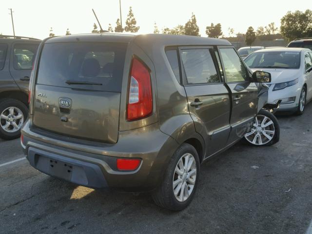 KNDJT2A61C7371383 - 2012 KIA SOUL + BROWN photo 4