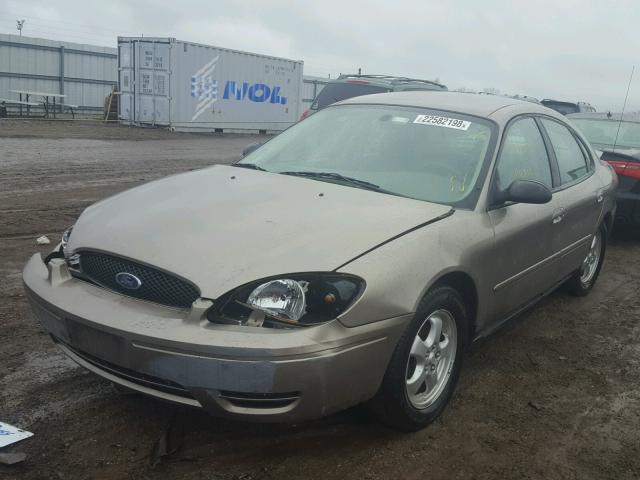 1FAFP53285A143317 - 2005 FORD TAURUS SE BROWN photo 2