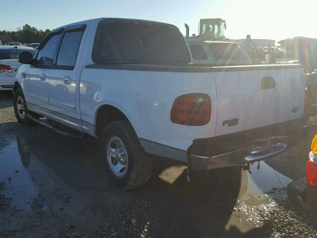 1FTRW076X2KA61038 - 2002 FORD F150 SUPER WHITE photo 3