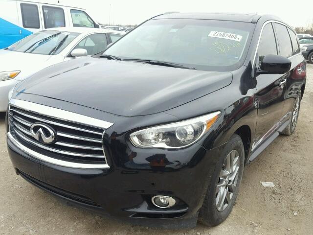 5N1AL0MN3FC519029 - 2015 INFINITI QX60 BLACK photo 2