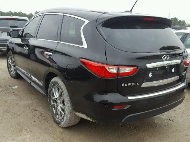 5N1AL0MN3FC519029 - 2015 INFINITI QX60 BLACK photo 3