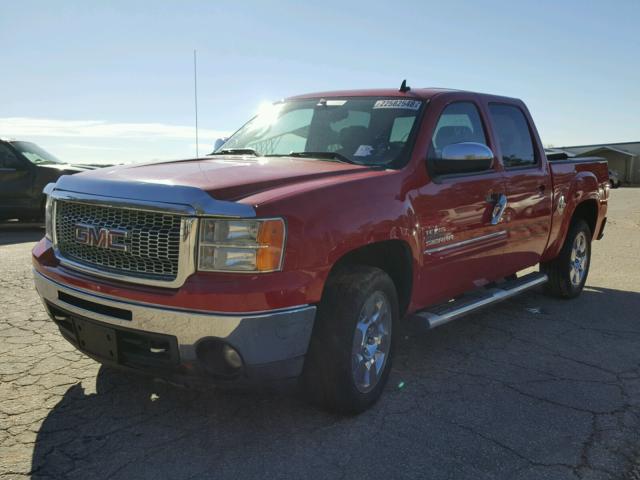 3GTP1VE08BG119821 - 2011 GMC SIERRA C15 RED photo 2