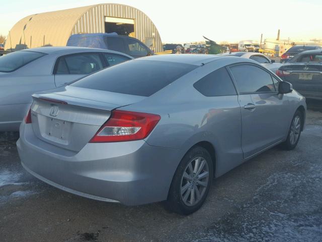 2HGFG3B87CH510230 - 2012 HONDA CIVIC EX SILVER photo 4