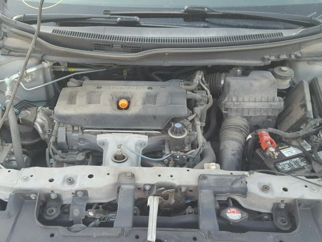 2HGFG3B87CH510230 - 2012 HONDA CIVIC EX SILVER photo 7