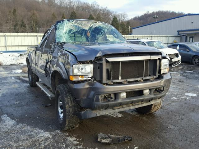 1FTNX21P84ED16201 - 2004 FORD F250 SUPER GRAY photo 1