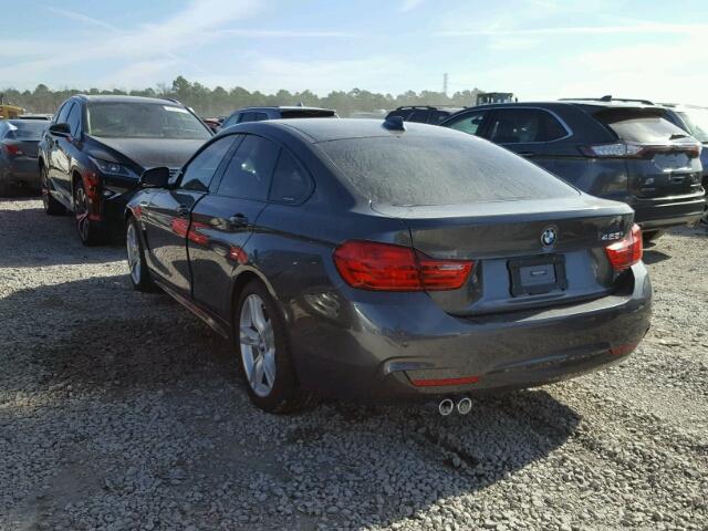 WBA4A9C5XGG507206 - 2016 BMW 428 I GRAY photo 3