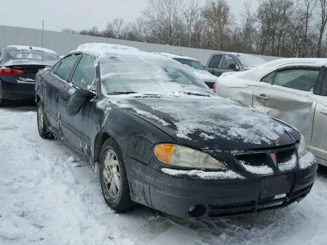 1G2NE52F04M654196 - 2004 PONTIAC GRAND AM S BLACK photo 1