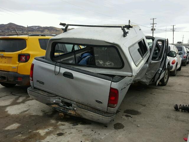 1FTRX18L4YNB40395 - 2000 FORD F150 SILVER photo 4