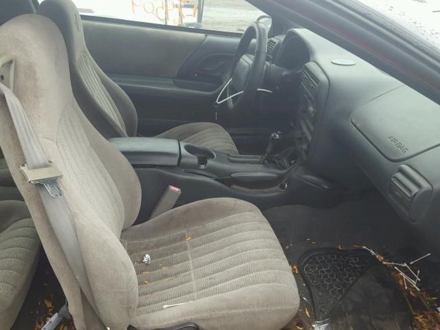 2G1FP22K5V2154119 - 1997 CHEVROLET CAMARO BAS წითელი ფოტო 5