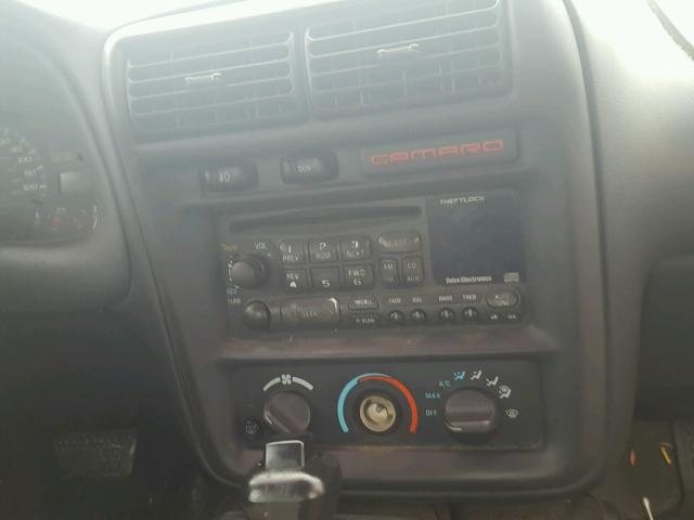 2G1FP22K5V2154119 - 1997 CHEVROLET CAMARO BAS წითელი ფოტო 9