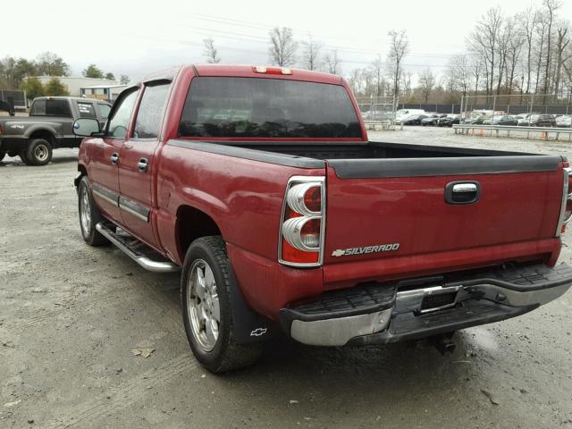 2GCEC13V171173485 - 2007 CHEVROLET SILVERADO RED photo 3