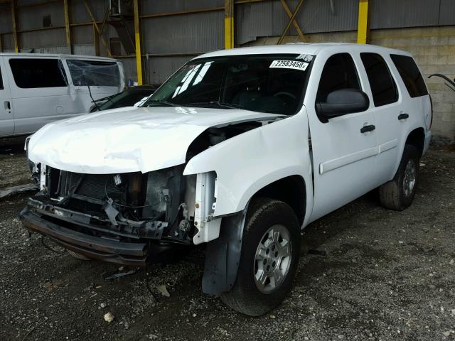 1GNFK13058R264495 - 2008 CHEVROLET TAHOE K150 WHITE photo 2