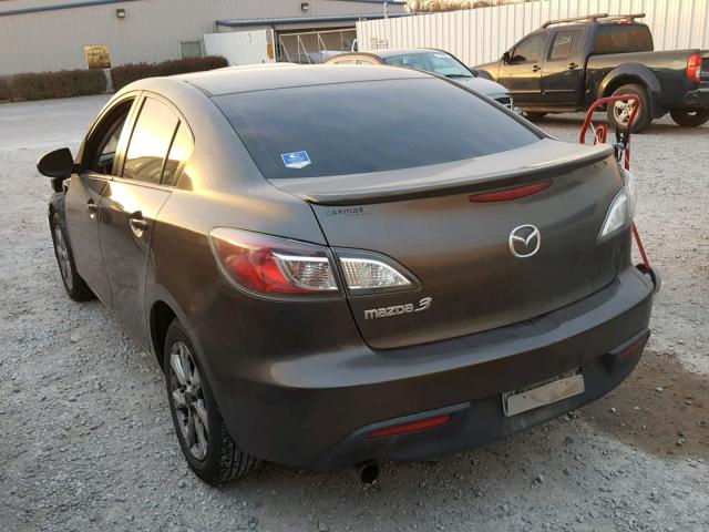 JM1BL1SF1A1269532 - 2010 MAZDA 3 I GRAY photo 3