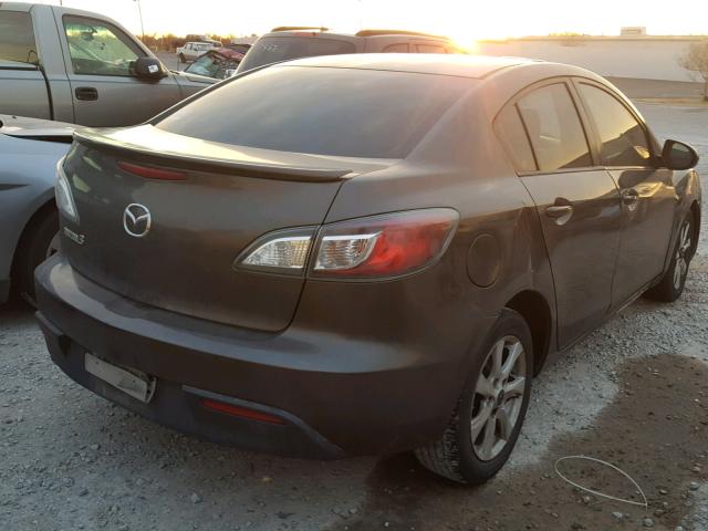 JM1BL1SF1A1269532 - 2010 MAZDA 3 I GRAY photo 4