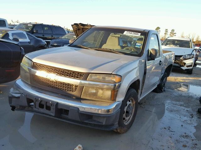 1GCCS148X68235772 - 2006 CHEVROLET COLORADO SILVER photo 2