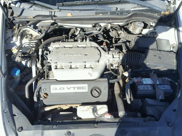 1HGCM66525A016713 - 2005 HONDA ACCORD EX WHITE photo 7