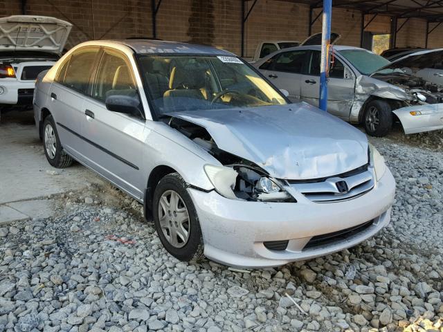 2HGES16364H562592 - 2004 HONDA CIVIC DX V SILVER photo 1