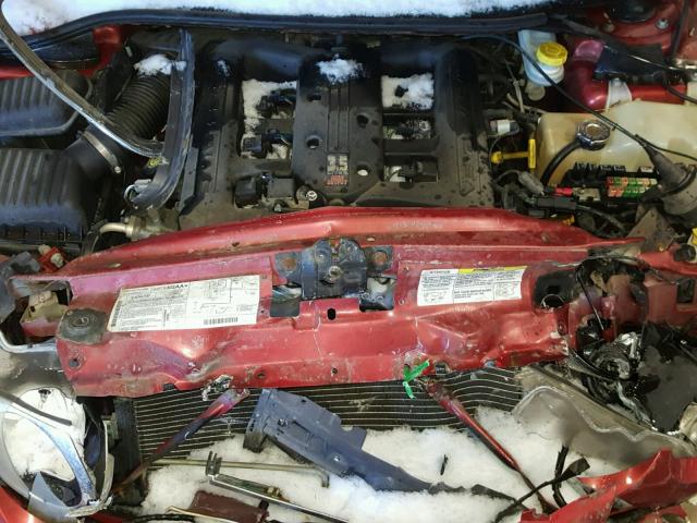 2C3HE66G12H177199 - 2002 CHRYSLER 300M RED photo 7