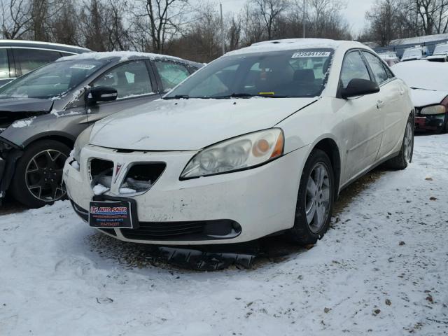 1G2ZH558764289198 - 2006 PONTIAC G6 GT WHITE photo 2