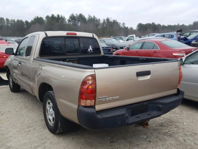 5TETX22NX8Z562058 - 2008 TOYOTA TACOMA ACC GOLD photo 3