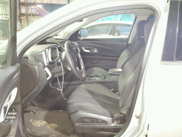 2CNFLEEW5A6231315 - 2010 CHEVROLET EQUINOX LT SILVER photo 5