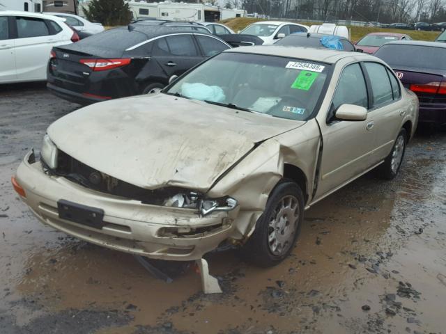 JN1CA21DXVM540126 - 1997 NISSAN MAXIMA GLE BEIGE photo 2