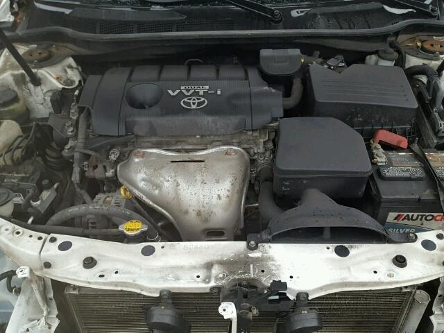 4T4BF3EK7AR012645 - 2010 TOYOTA CAMRY BASE WHITE photo 7
