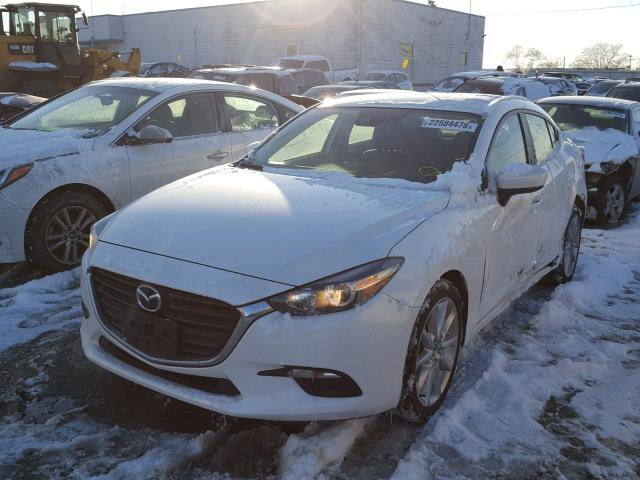 3MZBN1V73HM104719 - 2017 MAZDA 3 TOURING WHITE photo 2